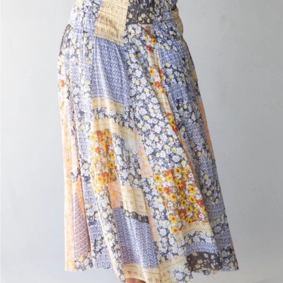 Natural Life Prairie Boho Floral Cotton Maxi Skirt sz L/XL - Picture 11 of 11